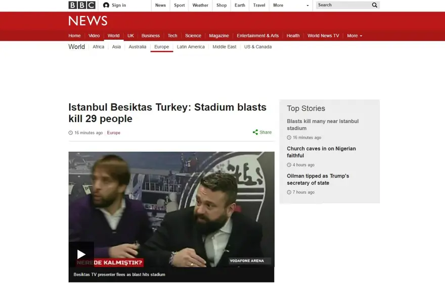 Dış basın İstanbul’daki patlamayı böyle gördü 3