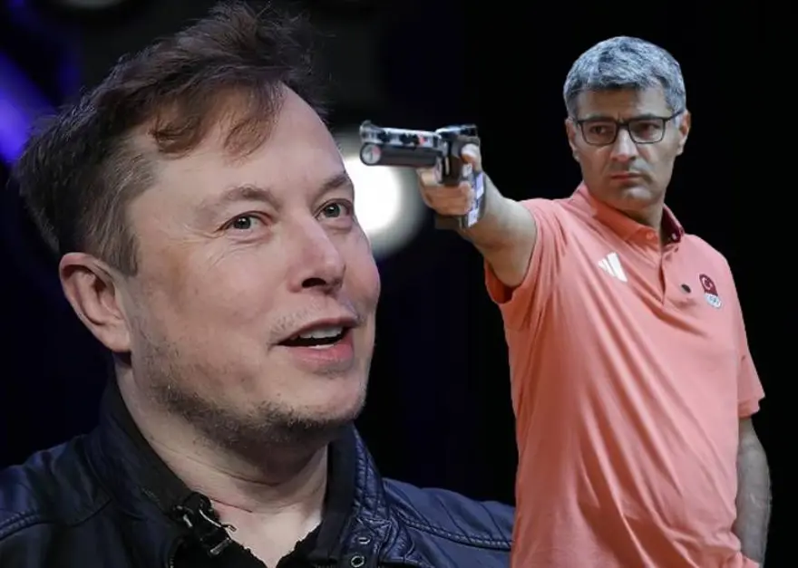 Milli atıcı Yusuf Dikeç'e Elon Musk’tan yanıt 