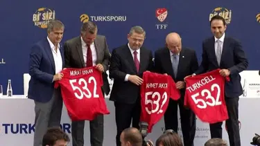 TFF ve Turkcell sponsorluk anlaşması imzaladı