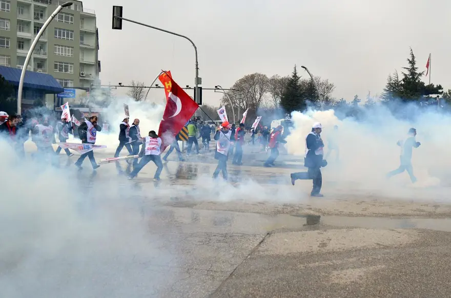 Ankara'da eyleme müdahale 20