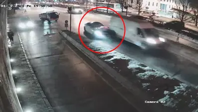 İstanbul’un göbeğinde “makas” kazası