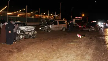 Çankırı’da zincirleme kaza: 1'i ağır 9 yaralı