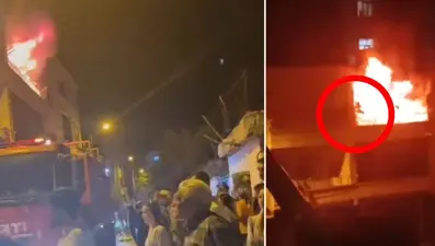 Diyarbakır’da ev yangını: Baba alevlerin arasına atladı