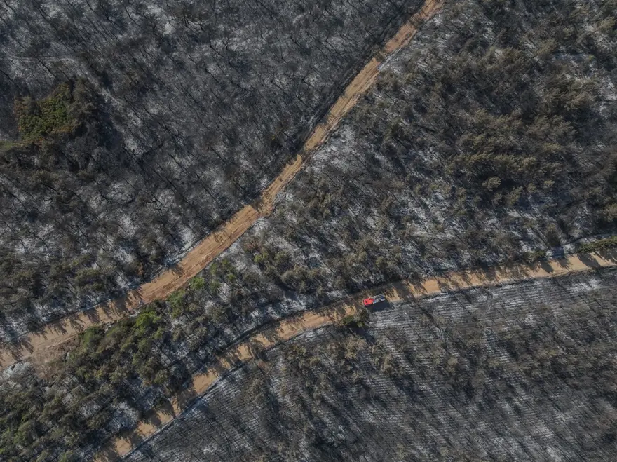 GENİŞ BİR ALAN KÜLE DÖNDÜ 4