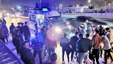 Hatay'da feci kaza: Motosikletin çarptığı yaya öldü