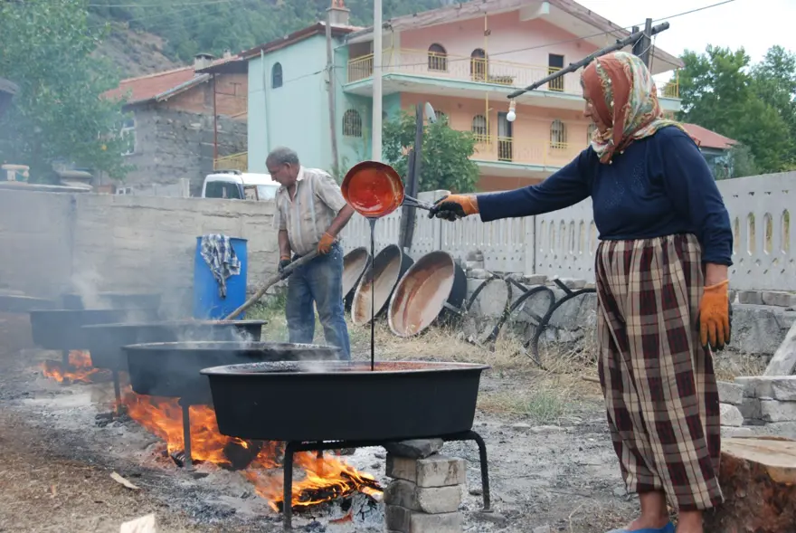 Toroslardan toplanıyor, sadece pekmez olarak tüketiliyor 5