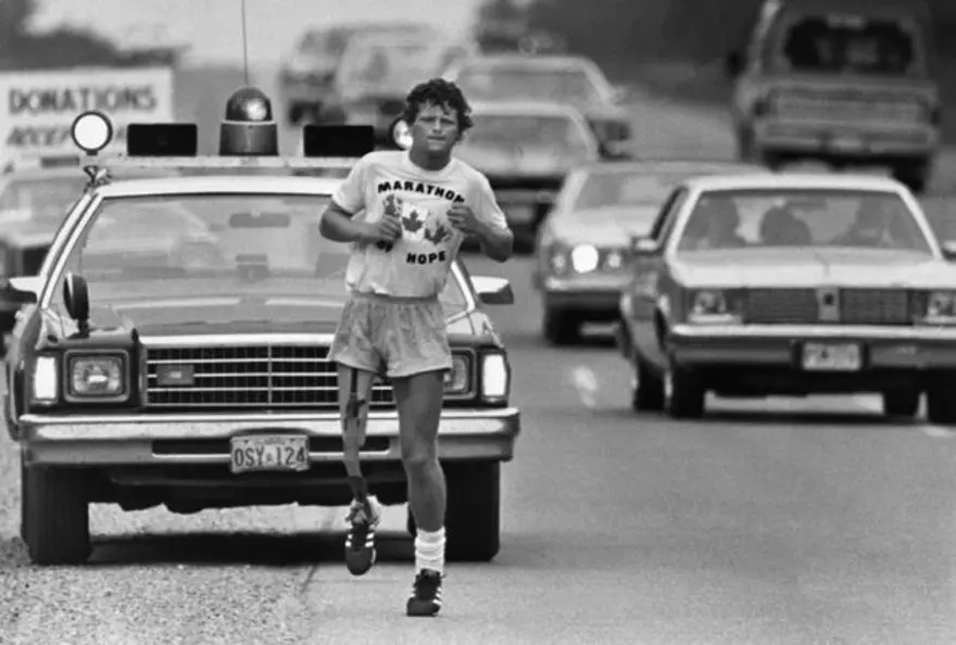 Terry Fox yollarda 9