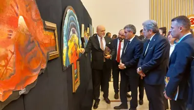 Samsun’dan Cumhuriyet'e Yüzde 100 Resim Sergisi TBMM’de