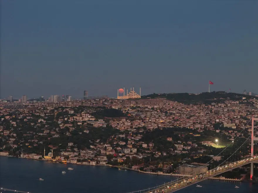 Türkiye'den muhteşem "Süper Ay" manzaraları 7