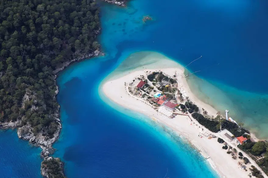 Ölüdeniz'in 'renkli aksesuarları' adrenalin tutkunlarına gökyüzünden eşsiz manzaralar sunuyor 7