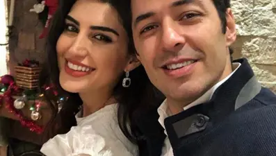 Mert Fırat ile İdil Fırat'ın kızları Seyhan Mia'dan ilk fotoğraf