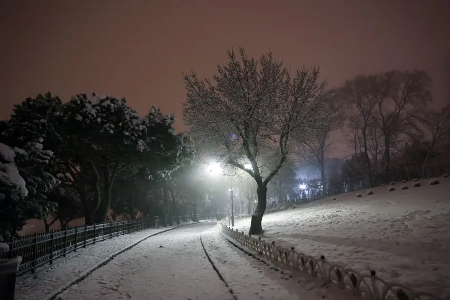 İstanbul'da kar 39