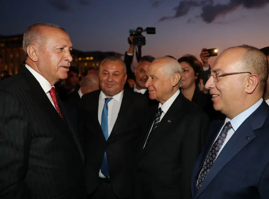 Beştepe'de 30 Ağustos Zafer Bayramı resepsiyonu 5