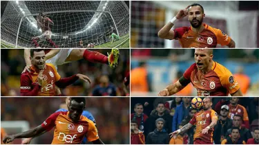 En golcü forvetler Galatasaray'da