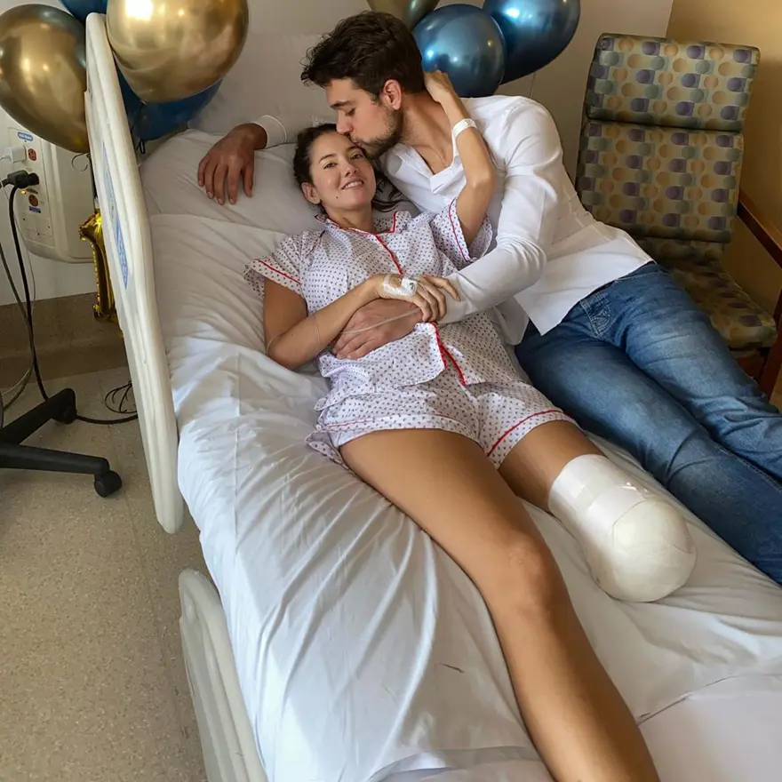 Eski Kolombiya GüzeliDaniella Alvarez'in bacağı kesildi 11