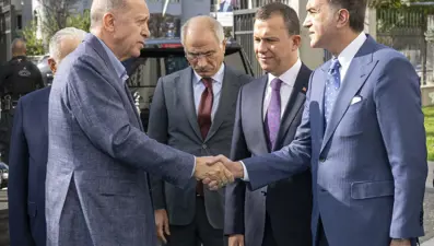 Cumhurbaşkanı Erdoğan’dan AK Parti Genel Merkezi’nde kongre mesaisi