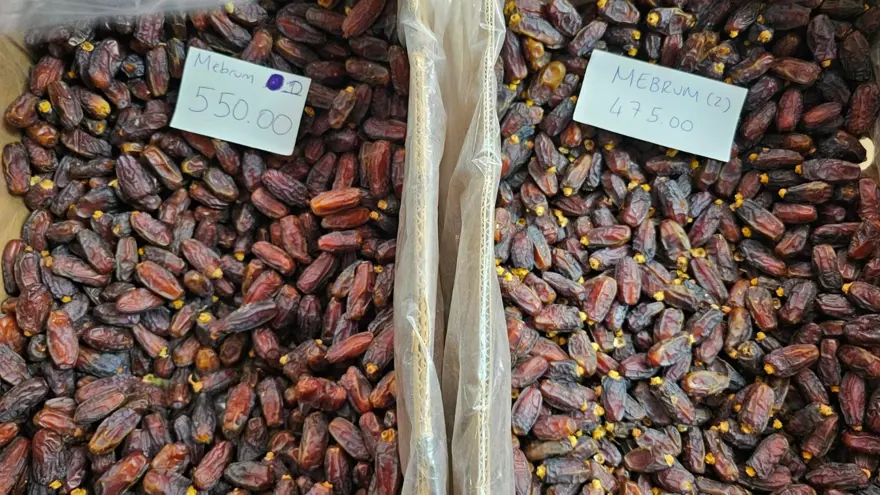 İftar ve sahurun olmazsa olmazı hurma satışlarında yoğunluk 5