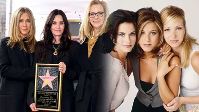 Friends yıldızı Courteney Cox Hollywood Şöhretler Kaldırımı’nda yıldız sahibi oldu