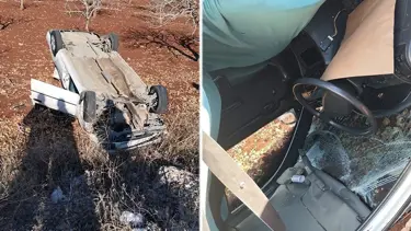 Direksiyon başında uyuyakaldı: Ölümden döndü