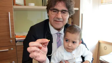 Nefes borusuna kaçan fıstık 3 ay sonra anlaşıldı!