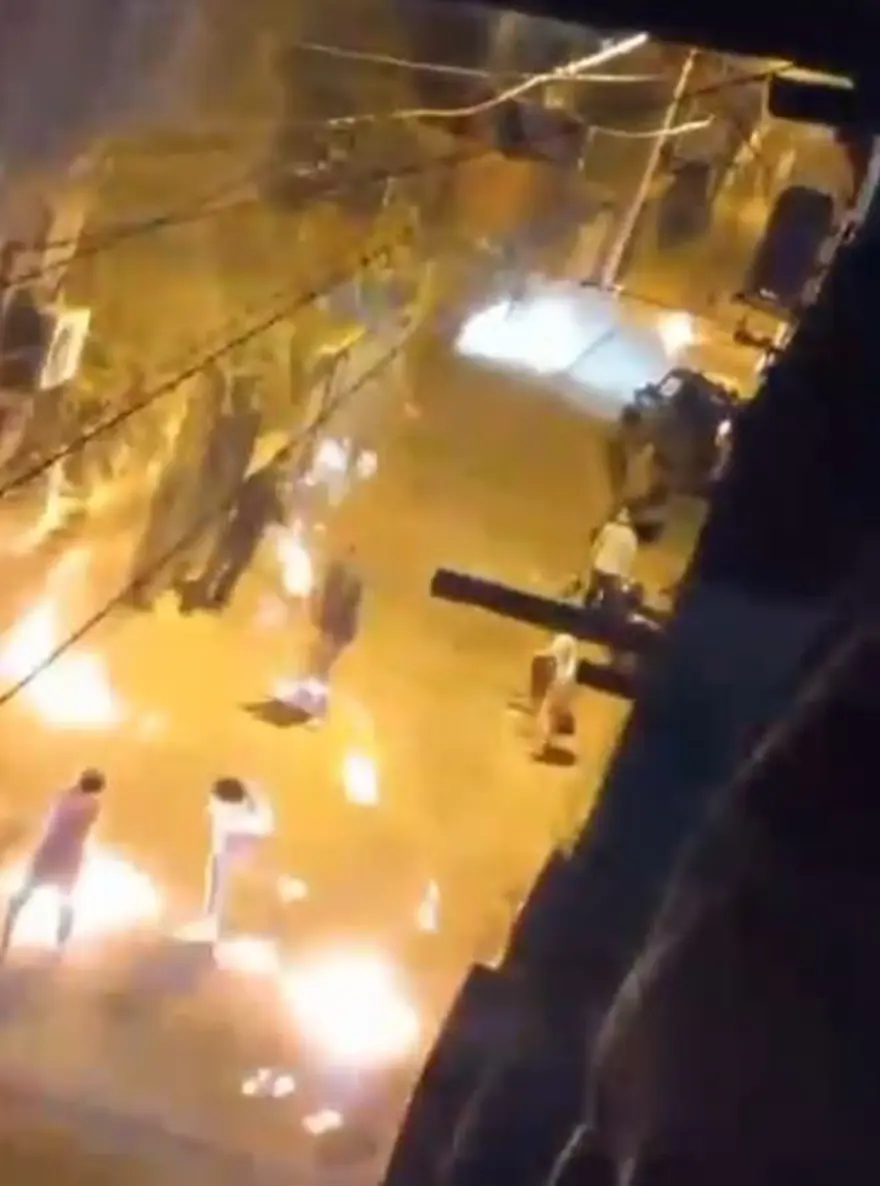 Yengesinidöven molotoflu saldırgandan pişkin savunma: “Elim değmiş olabilir” 