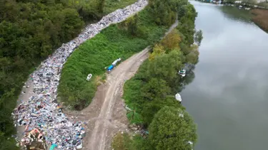 Bartın'da metrelerce uzayan çöp yığınlarıyla ilgili inceleme başlatıldı