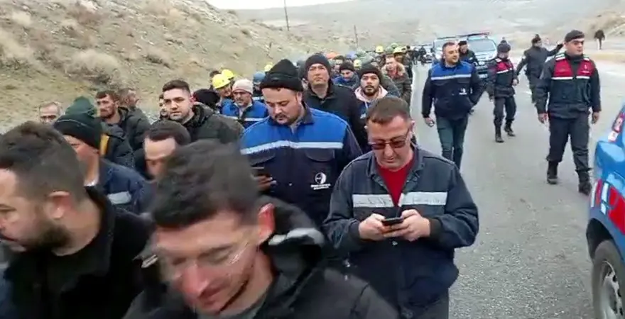 Çayırhan'da eyleme ara verildi 1