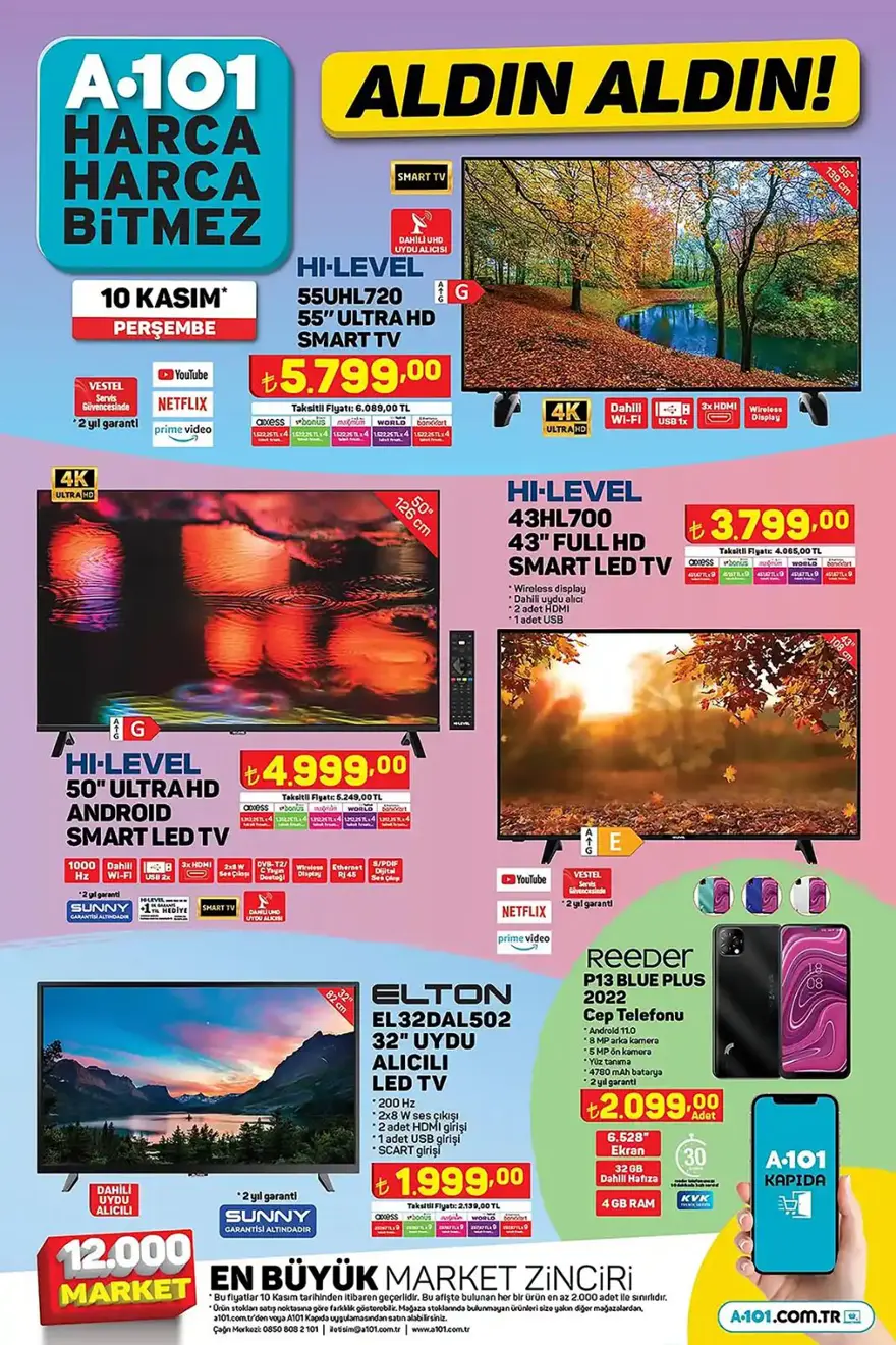 A101 market yeni indirimli aktüel ürünler kataloğu (5-11 Kasım A101 markette bu haftanın indirimli ürünleri ) 4