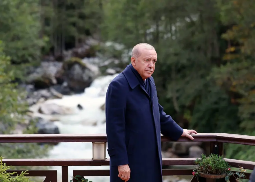 Cumhurbaşkanı Erdoğan'dan Ayder Yaylası'na ziyaret 10