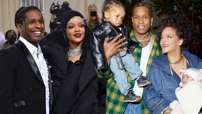 ASAP Rocky'den Rihanna'ya: En iyi eserimiz çocuklarımız