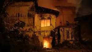 Adana'da korkutan yangın