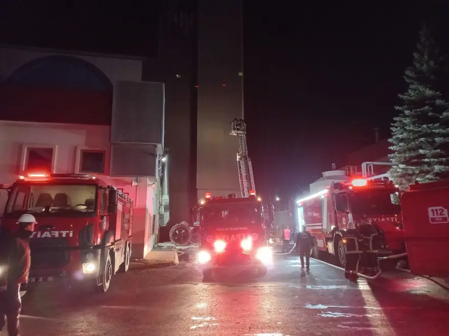 Erciyes Holding'den açıklama: İşçi yangın nedeniyle ölmedi 