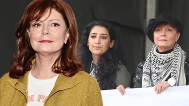 Oscar ödüllü Susan Sarandon'dan Filistin'e destek