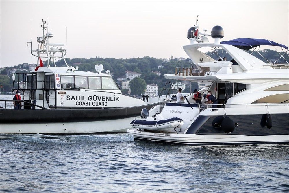 Boğaz'da tekne denetimi: 55 kişiye 174 bin 900 lira ceza