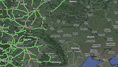 Google Maps, Ukrayna'da askıya alındı