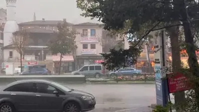 Barajlardaki su tükenmişti: Bursa hasretle beklediği yağmura kavuştu