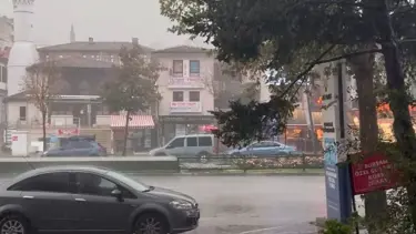 Barajlardaki su tükenmişti: Bursa hasretle beklediği yağmura kavuştu