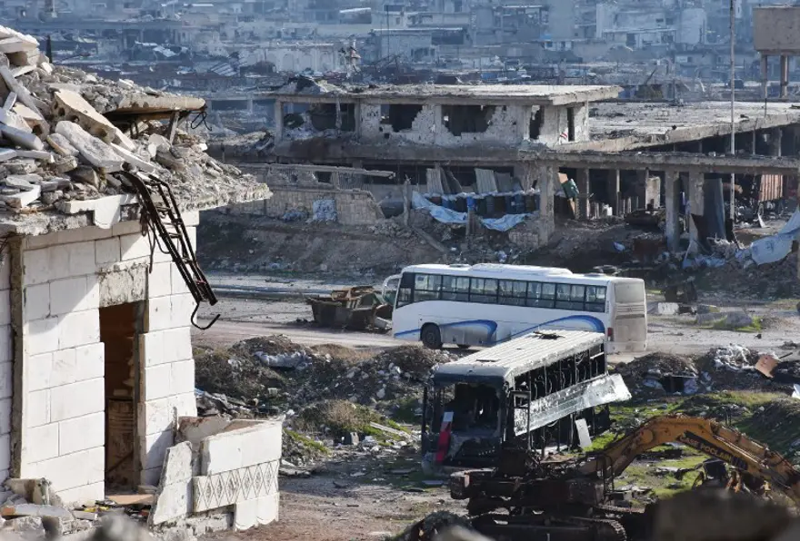 Halep'ten şimdiye kadar 12 bin sivil tahliye edildi 4