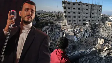 Cem Adrian'dan Gazze için şarkı. "Dünyadaki hiçbir acıya kulak tıkamıyoruz"