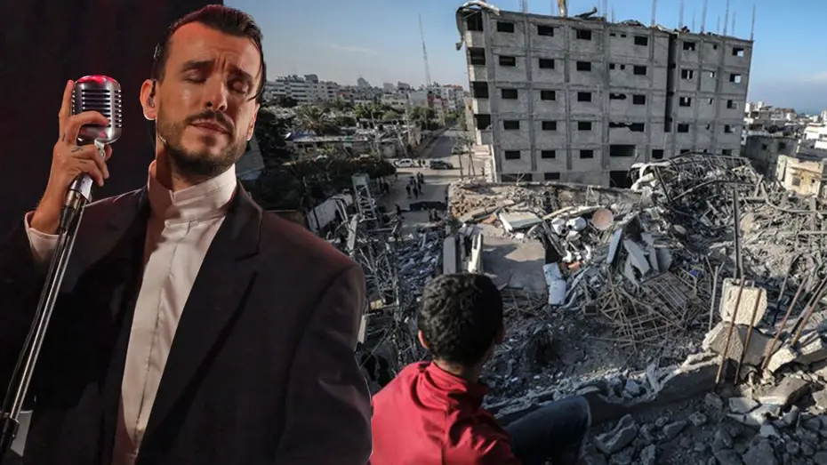 Cem Adrian'dan Gazze için şarkı. 