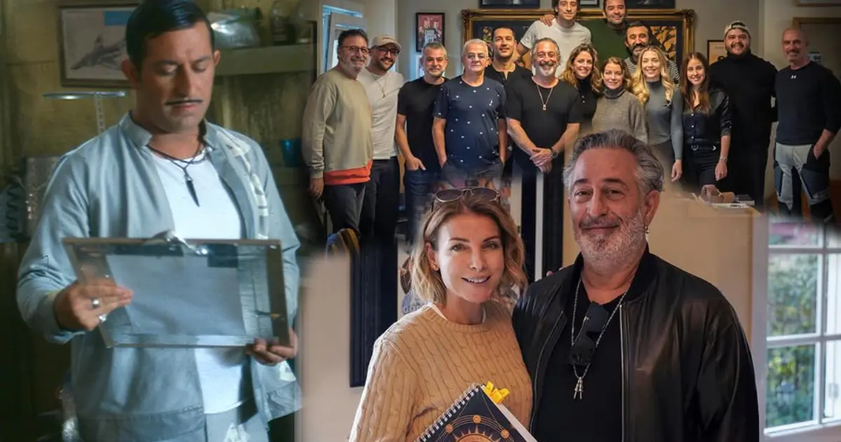 Cem Yılmaz'ın GORA 4 GORA heyecanı. Rol arkadaşlarıyla yeni pozlar