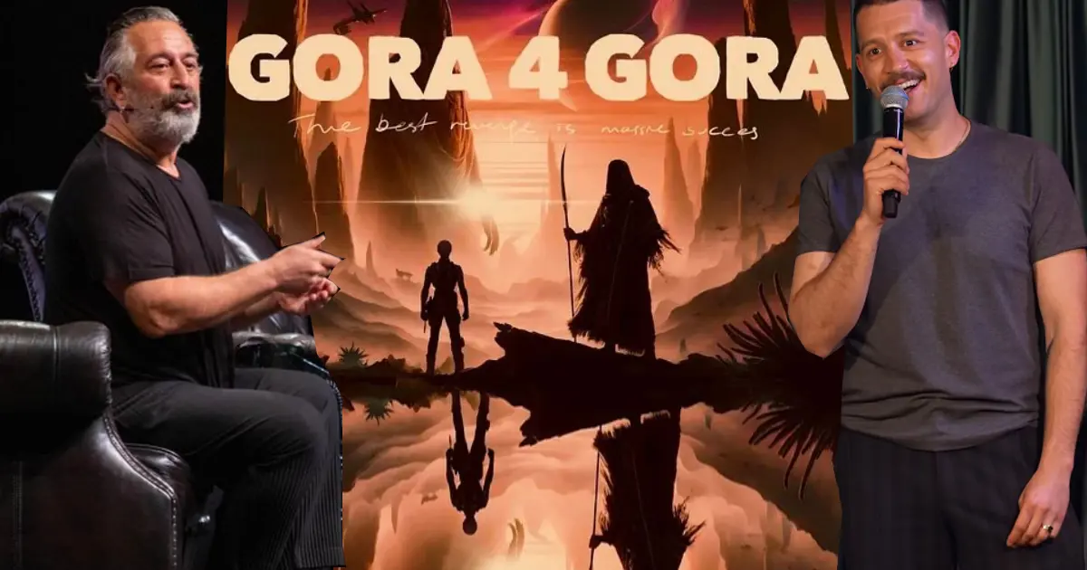 "GORA 4 GORA" için hazırlıklar sürüyor. Cem Yılmaz ile Uraz Kaygılaroğlu'ndan yeni kare