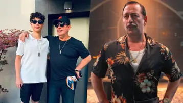 Cem Yılmaz'dan GORA 4 GORA setinden yeni kare. Oğlu  Kemal yönetmen koltuğunda
