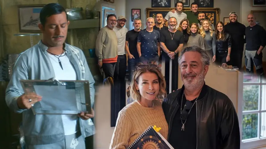 Cem Yılmaz'ın GORA 4 GORA heyecanı. Rol arkadaşlarıyla yeni pozlar