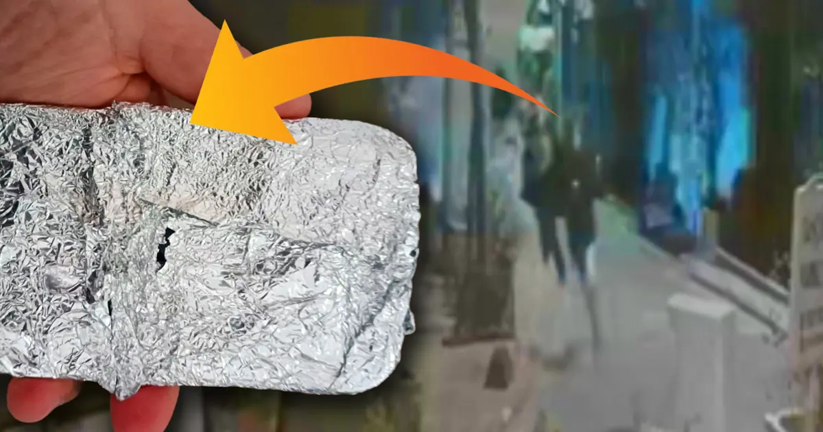 Beyoğlu'nda kapkaççıların alüminyum folyo oyunu