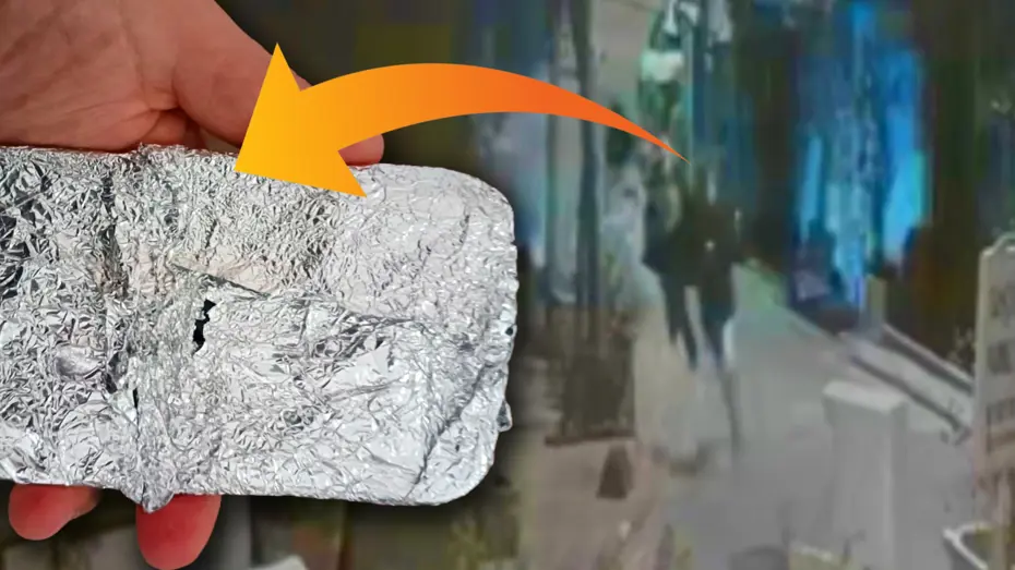 Beyoğlu'nda kapkaççıların alüminyum folyo oyunu