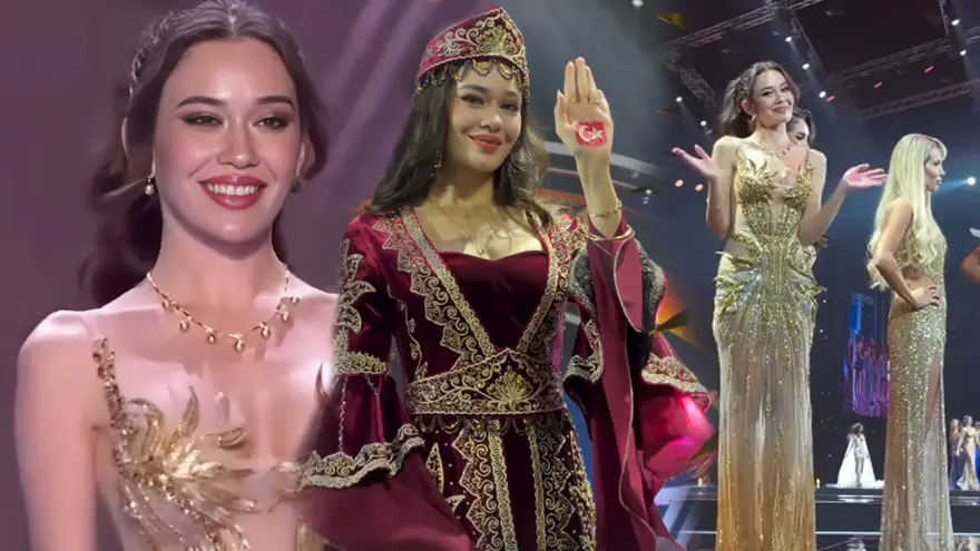 Miss Universe'de yarışan Ceren Arslan paylaştı: Türk bayrağına izin verilmedi 
