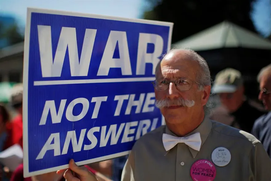 ABD halkı Suriye'ye müdahaleye karşı 