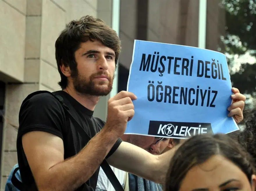 Zamma market arabalı protesto 6