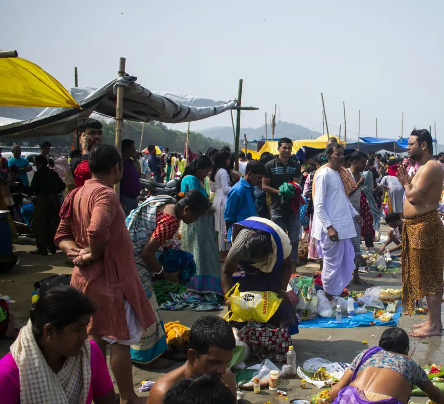 Hindistan'da Ashoka Ashtami Festivali kutlamaları yapıldı 15